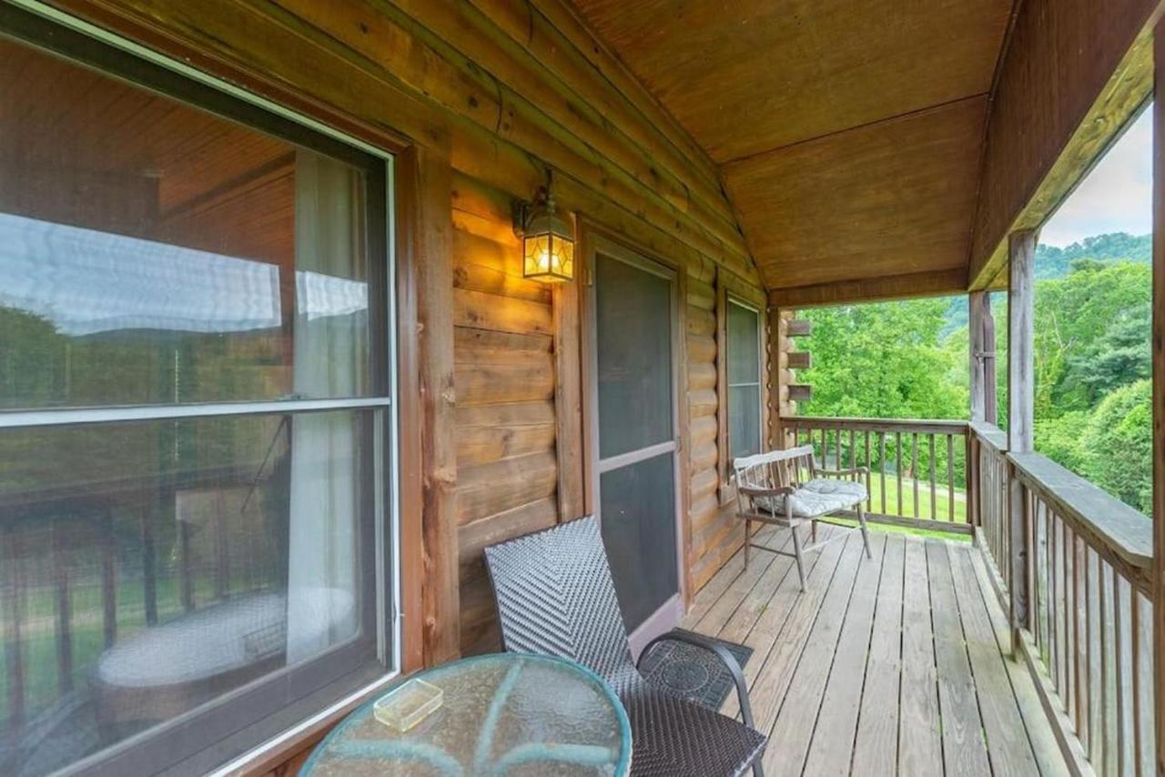 Log Cabin Stunning Mountain Views On 12 Acres Candler Esterno foto