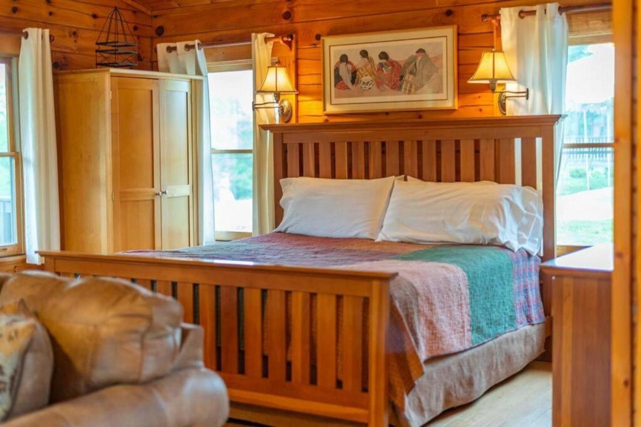 Log Cabin Stunning Mountain Views On 12 Acres Candler Esterno foto